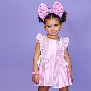 Addison Ray’s Dress & Bloomers Set